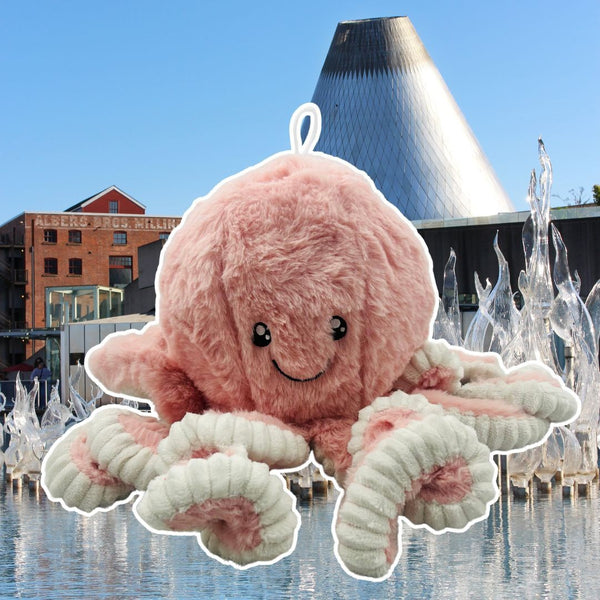 Moggie the Octopus Plush - Precious Pink