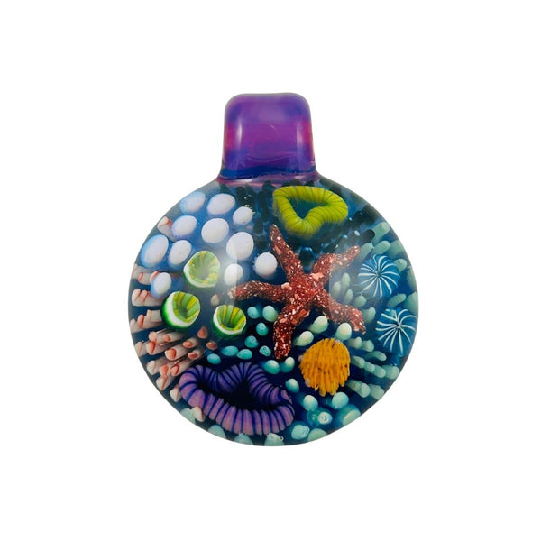 Reef Pendant - Red Starfish