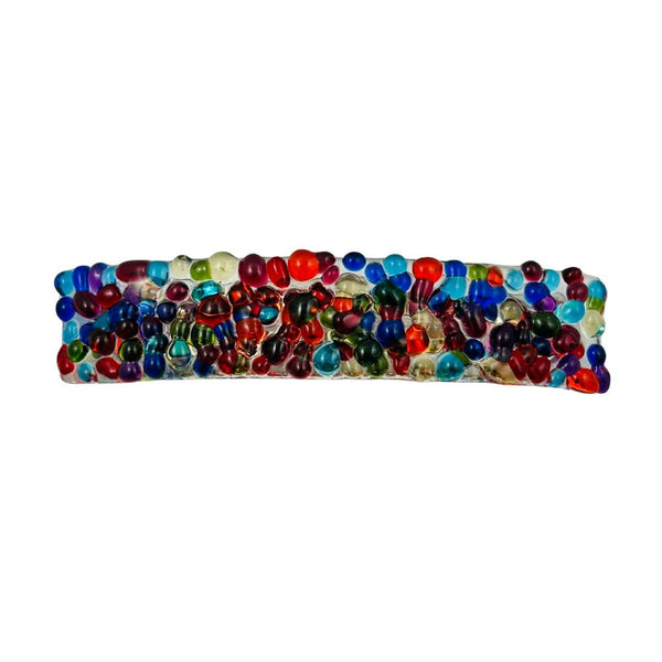 Stained Glass Dots Hair Clip - Cathedral