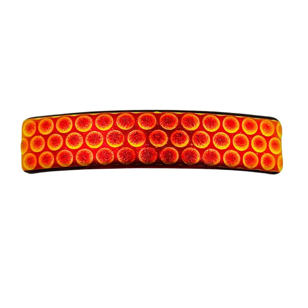Halo Dichroic Glass Hair Clip - Phoenix