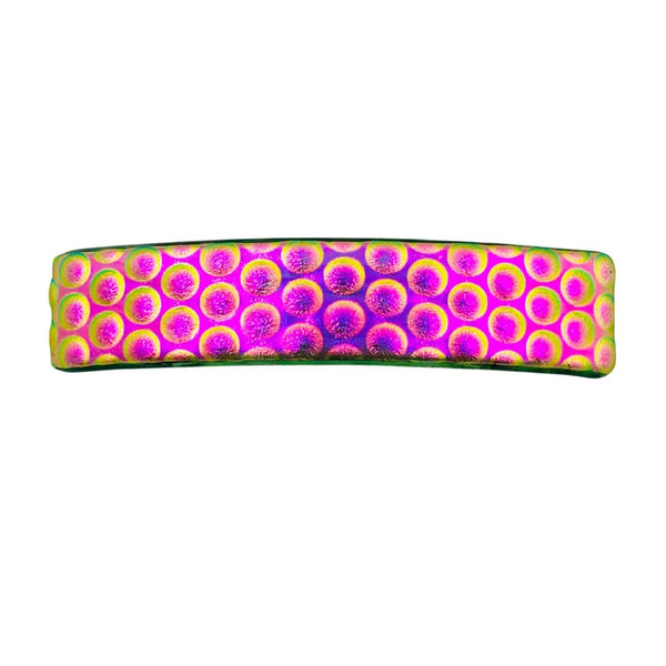 Halo Dichroic Glass Hair Clip - Pixie