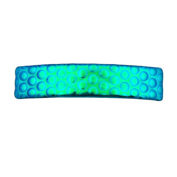 Halo Dichroic Glass Hair Clip - Rogue