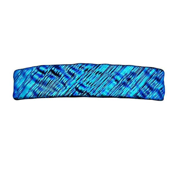 Ripple Dichroic Glass Hair Clip - Plumage