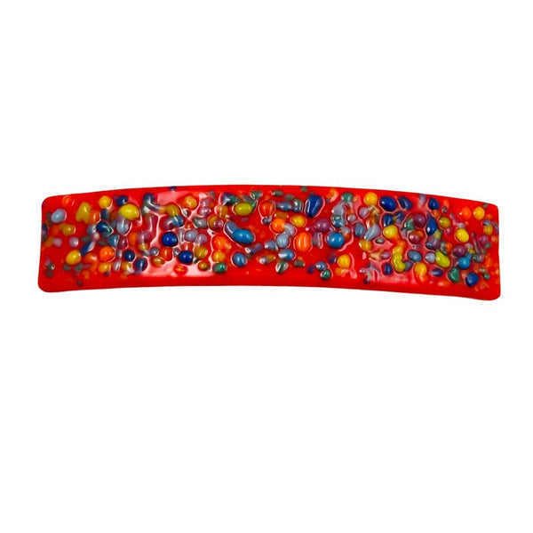 Confetti Glass Hair Clip - Jubilation