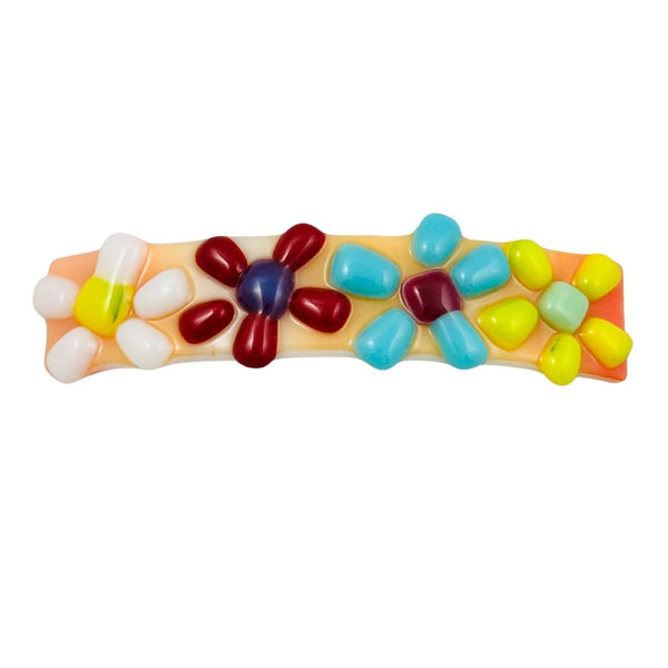 Daisies Glass Hair Clip - Sunshine Bloom