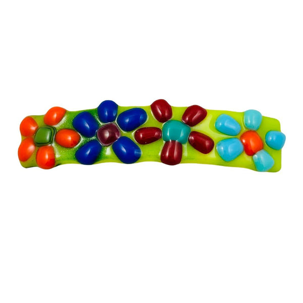 Daisies Glass Hair Clip - Flower Crown