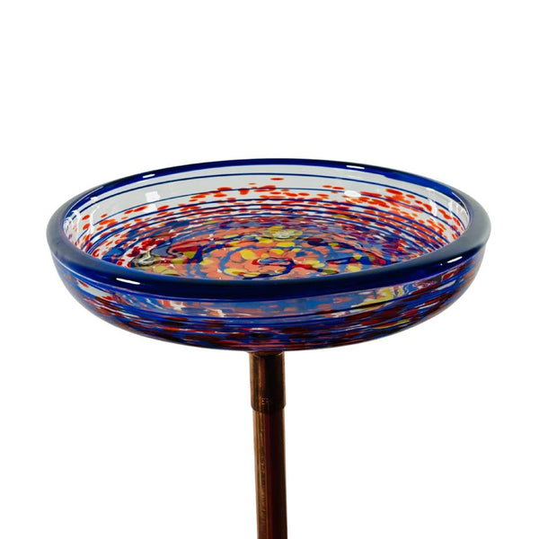 CS Garden Bird Bath - Whimsical Blooms