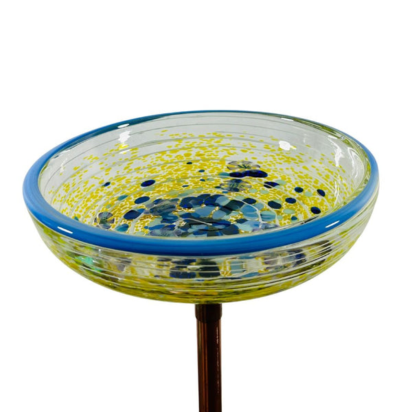 CS Garden Bird Bath - Violet Sky