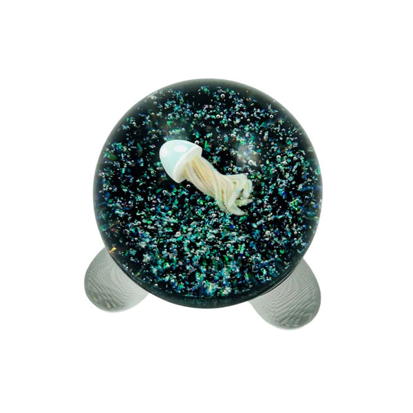 Crushed Opal Marble - Jellyfish in a Black Hole