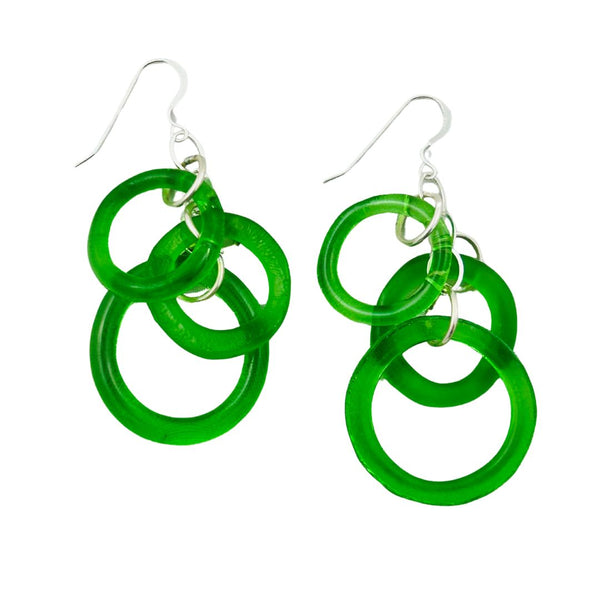 Chandelier Earrings - Lime