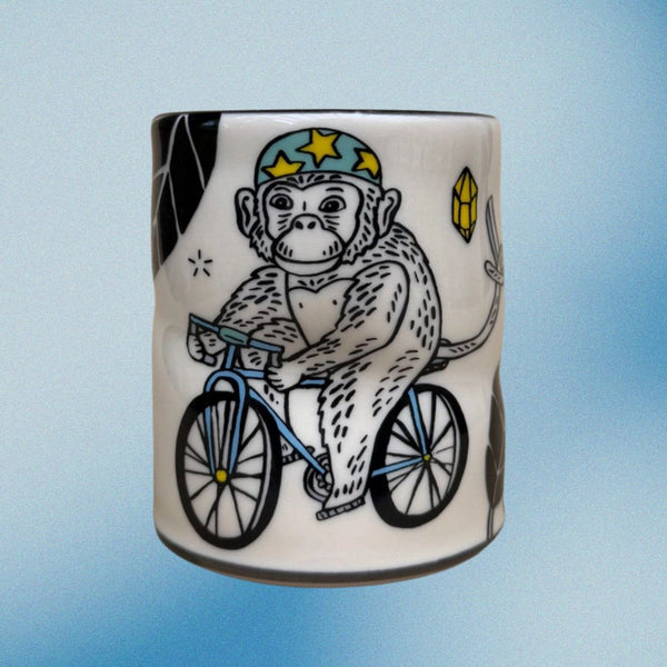 Large Lucky Cup - Monkey