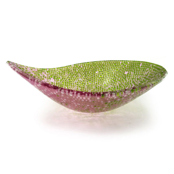 Nido 24, Pale Ruby & Spring Green Bowl