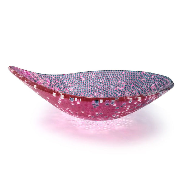 Nido 28, Amaranth Pink & Wet Slate Blue Bowl