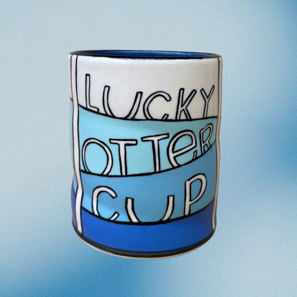 Large Lucky Cup - Otter