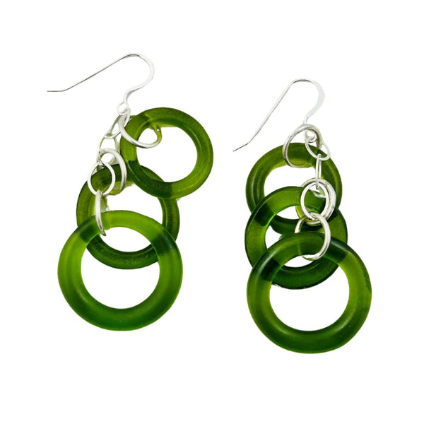 Chandelier Earrings - Pine