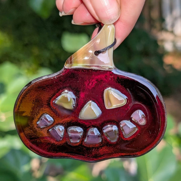 Mini Fused Jack-O-Lantern - Cranberry Green