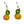 Load image into Gallery viewer, Awkward² Earrings - Pumpkins
