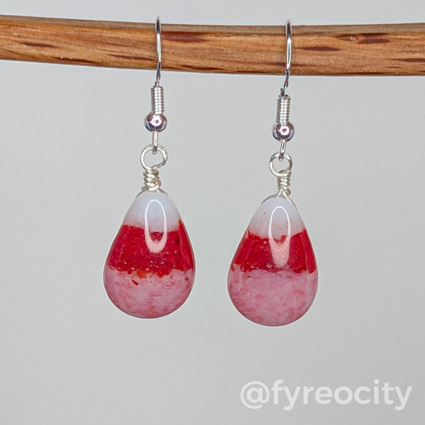 Candy Corn Earrings - Valentine 03