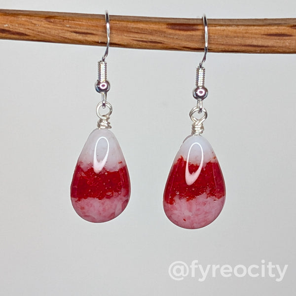 Candy Corn Earrings - Valentine 05