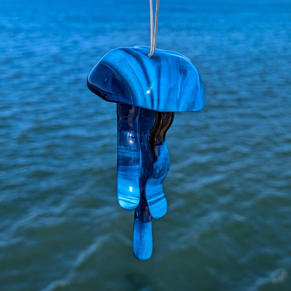 Small Hanging Jellyfish - Baby Sapphyre