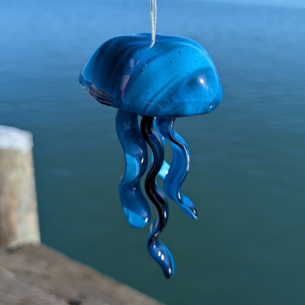 Small Hanging Jellyfish - Baby Sapphyre