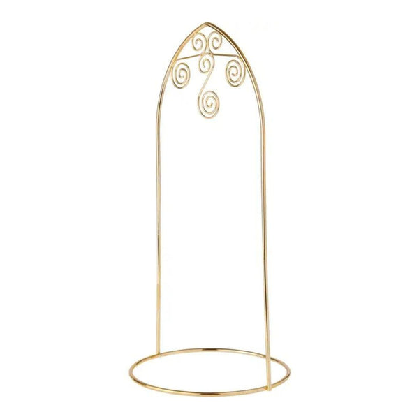 Arch Ornament Stand - Gold