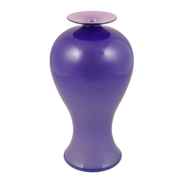 Guardian Vase - Purple w/ Pink Rim