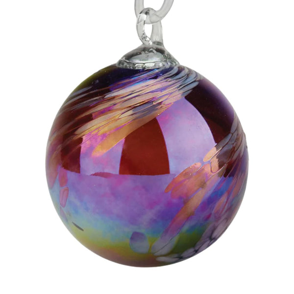 Merlot Feather Ornament