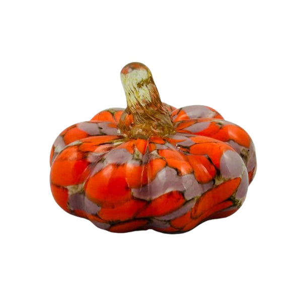 Mini Orange Trio Pumpkin - Scarecrow