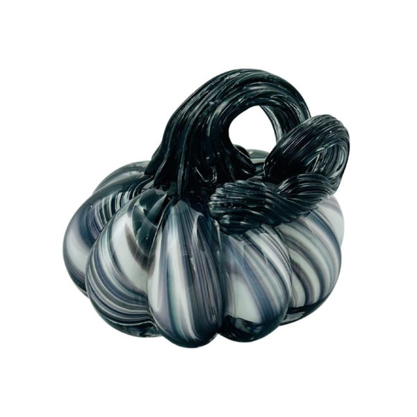 Small Black & White Pumpkin