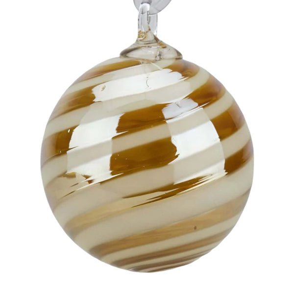 Artisan Ornament - Nutmeg Swirl