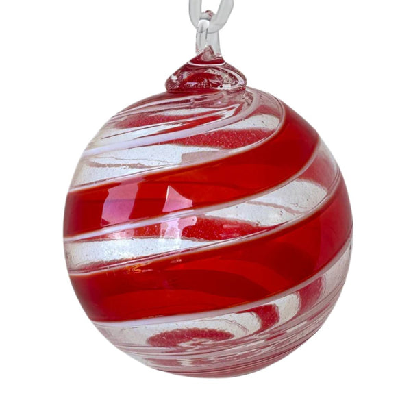 Artisan Ornament - Red Spin
