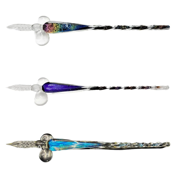Glass Pen & Ink Set - Dichroic