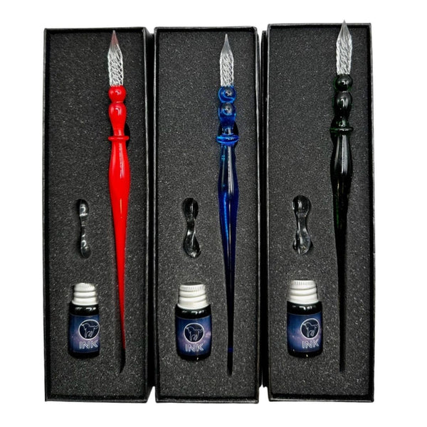Glass Pen & Ink Set - Double Bubble