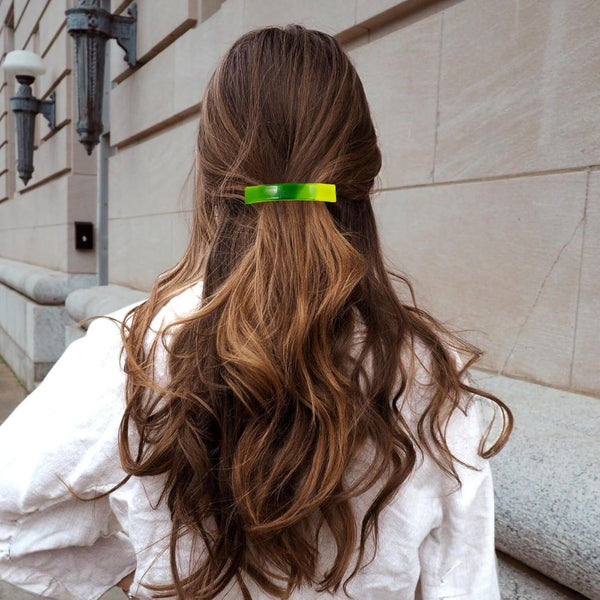 Stained Glass Hair Clip - Blarney Stone