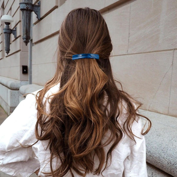 Stained Glass Hair Clip - Zen Fountain