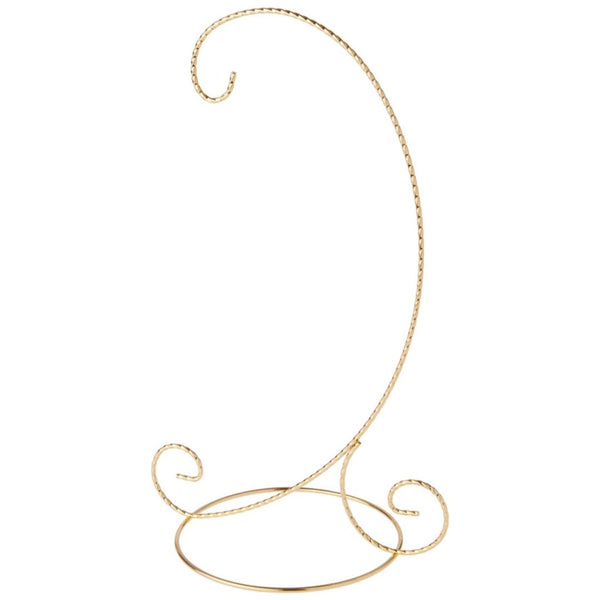 Large Twisted Ornament Stand - Gold