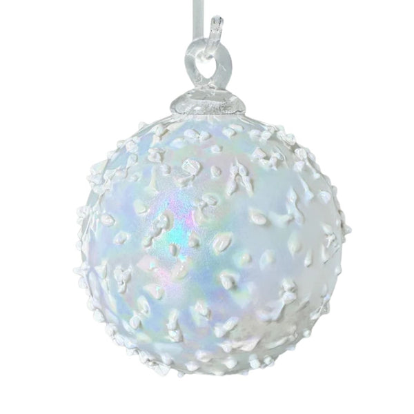Glass Eye - Frosty Ornament