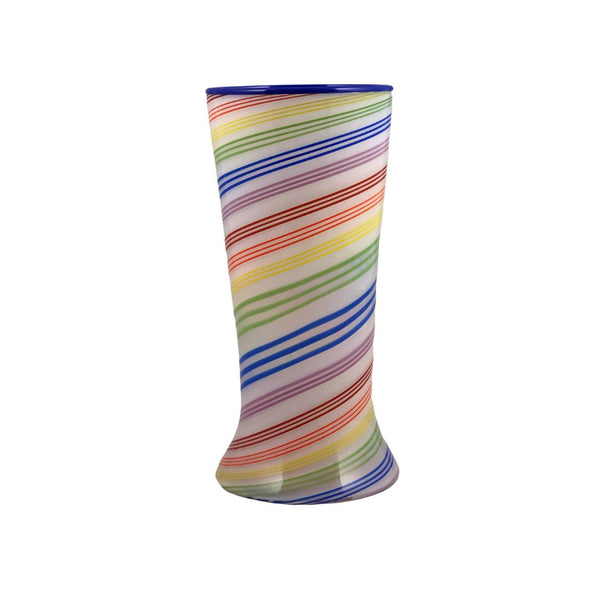 White Rainbow Vase