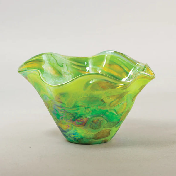 Wave Bowl - Spring Green