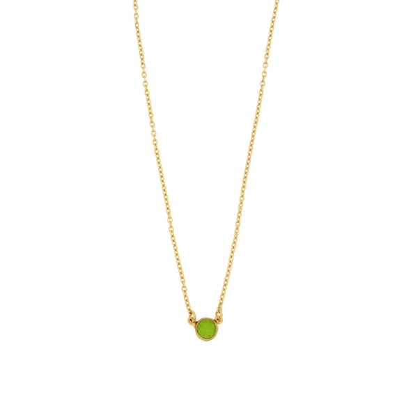 Bubble 16" Adj. Dainty Pendant