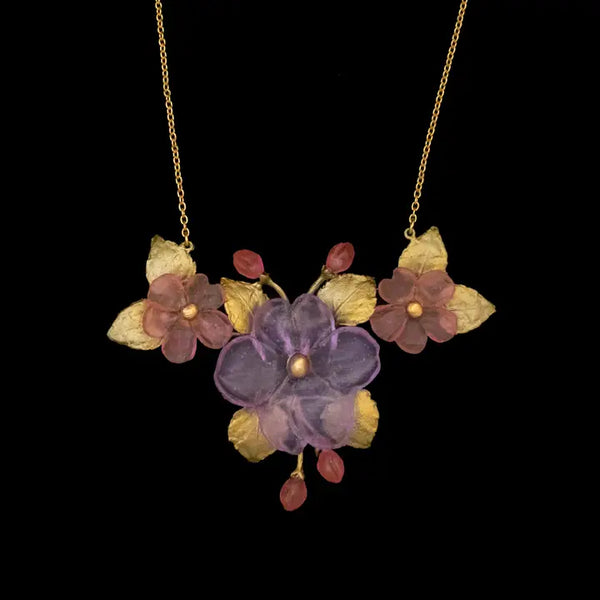 Impatiens 16" Adj. Statement Necklace
