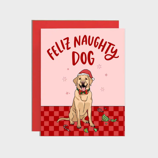 Feliz Naughty Dog Labrador