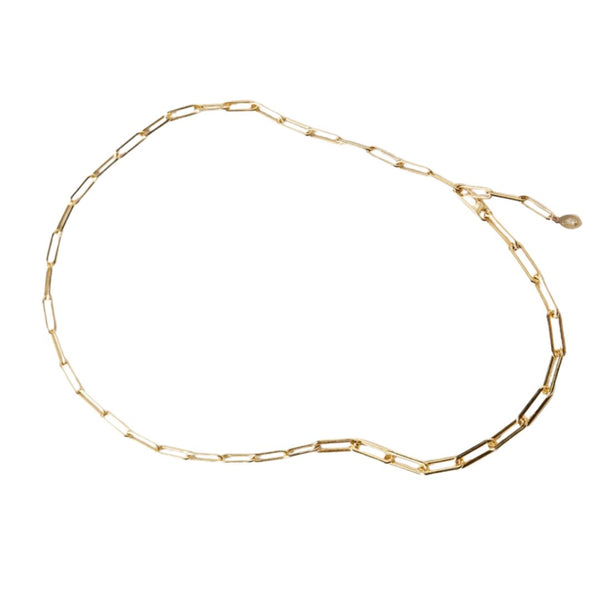 Paper Clip Necklace - 14K Gold Fill