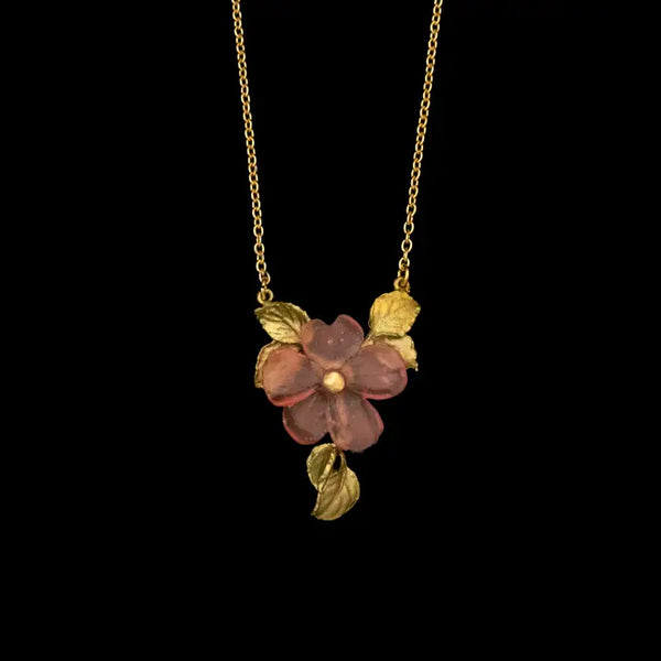 Impatiens 16" Adj. Pendant - Pink