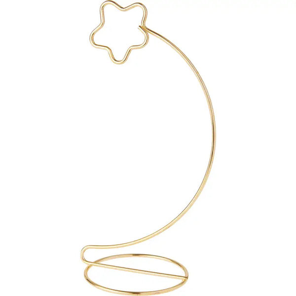 Star Ornament Stand - Large Gold