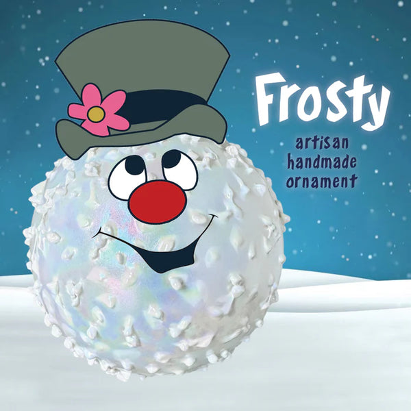 Glass Eye - Frosty Ornament