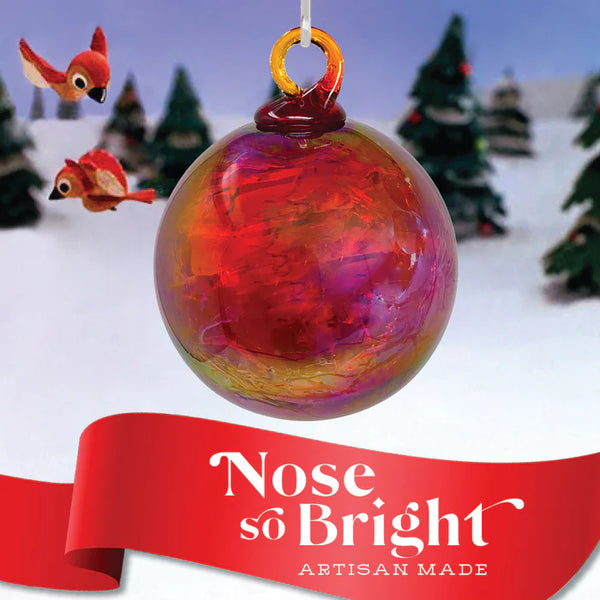 Glass Eye Nose So Bright Ornament