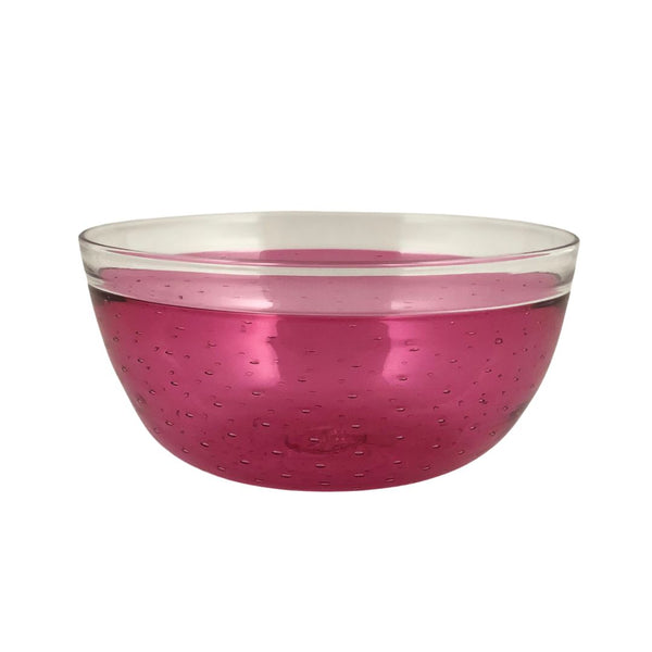 Pineapple Bowl Gold Ruby