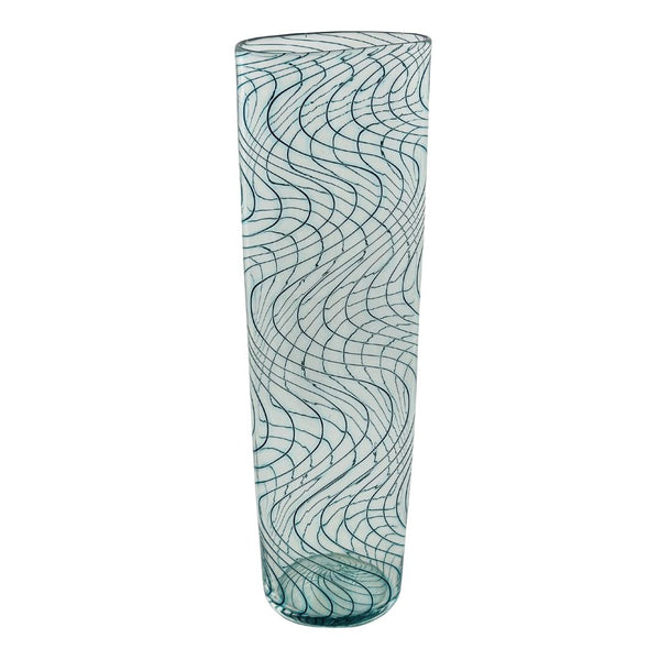 Tall Swirl Vase